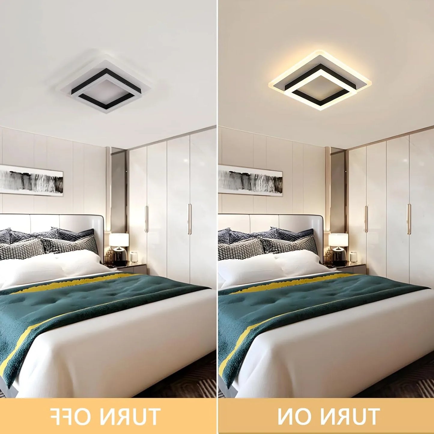 Light Modern Ceiling Lamps,30W LED
