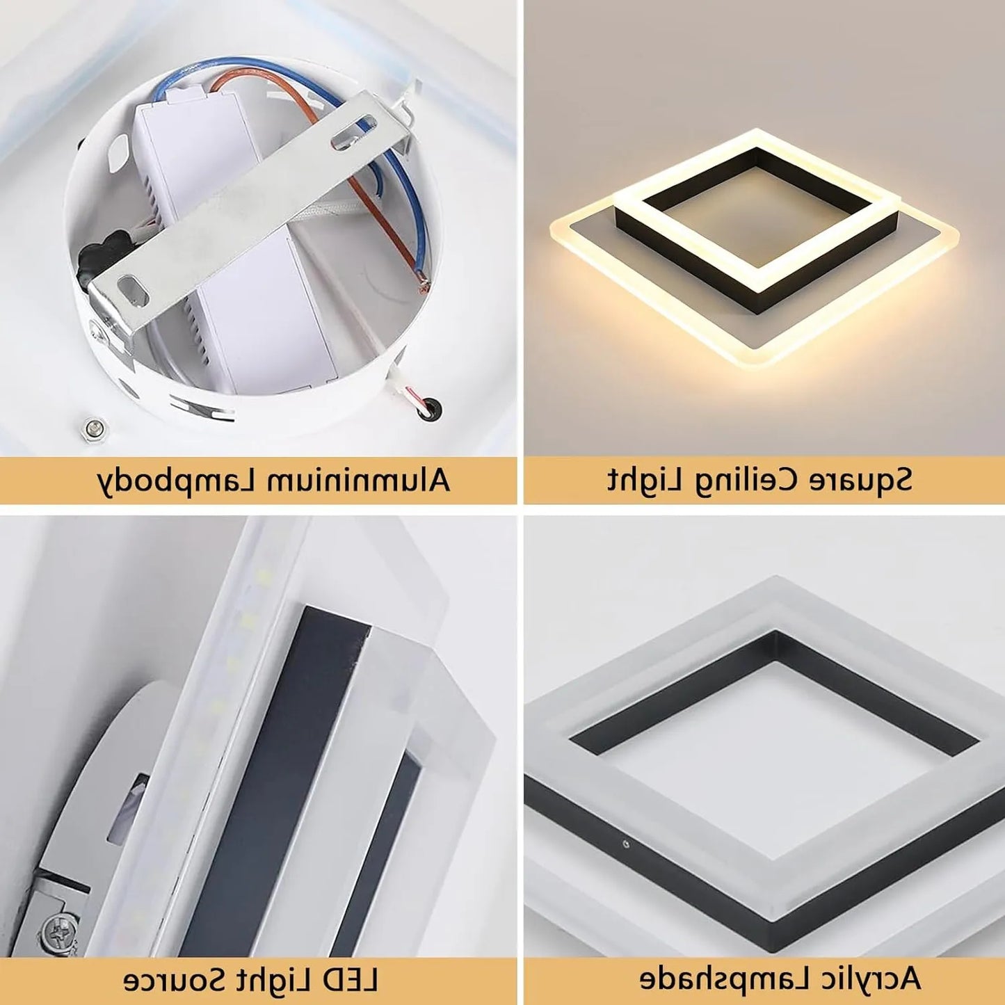 Light Modern Ceiling Lamps,30W LED